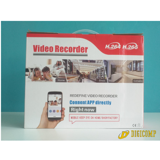 DVR Smartcam H265+ 4 Channel 2560p