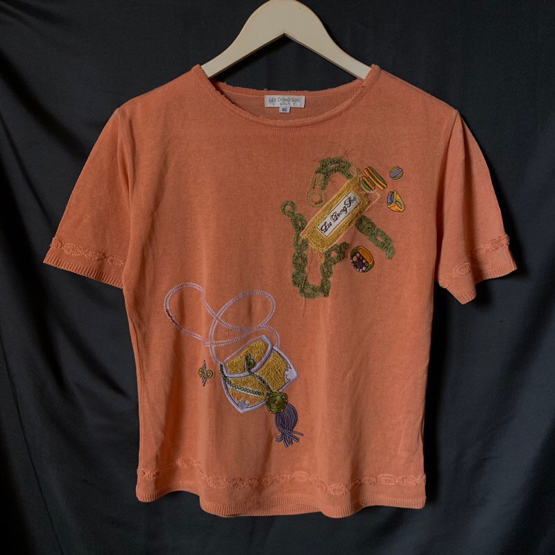 KAOS GOLF LEE DONG SOO Y2K - PRELOVED KAOS CROP TOP - KAOS Y2K ALA DIESEL