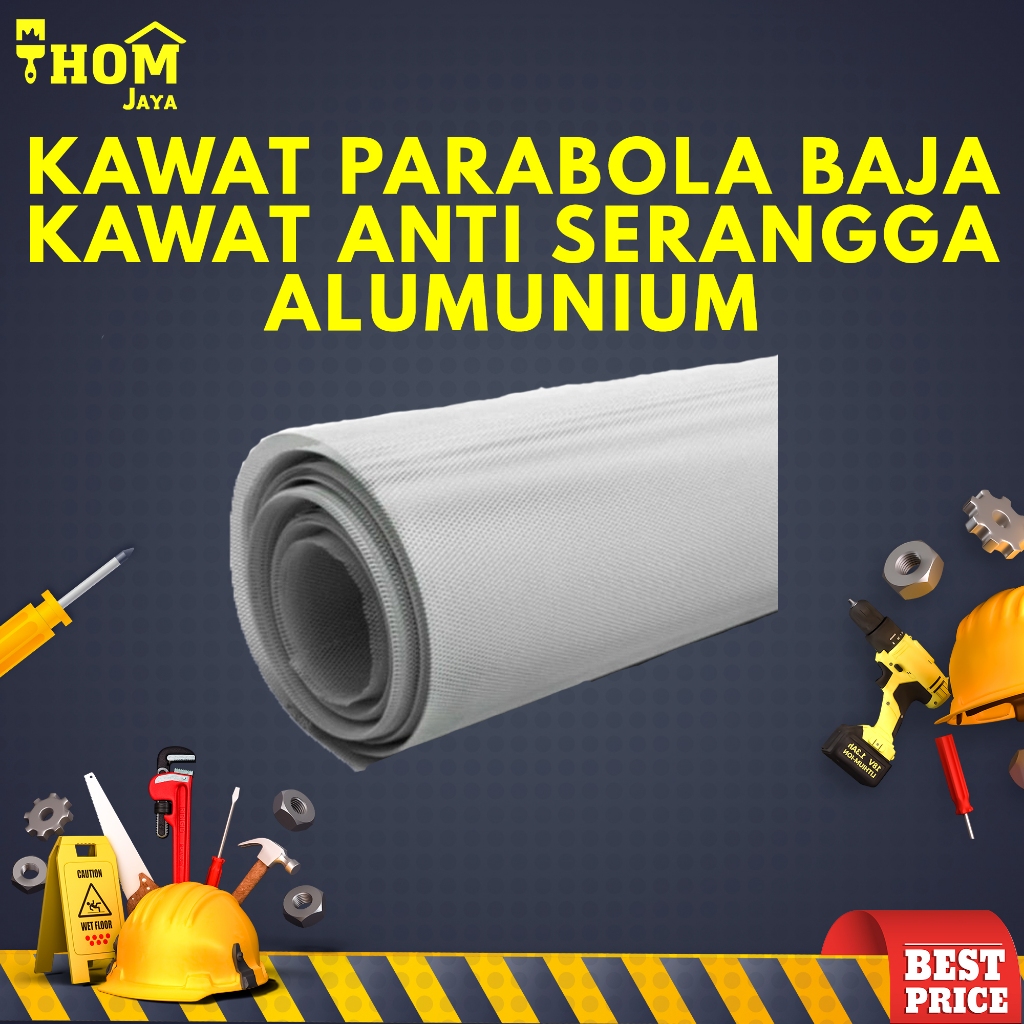 KAWAT NYAMUK ALUMUNIUM / KAWAT NYAMUK PARABOLA BAJA / RAM NYAMUK
