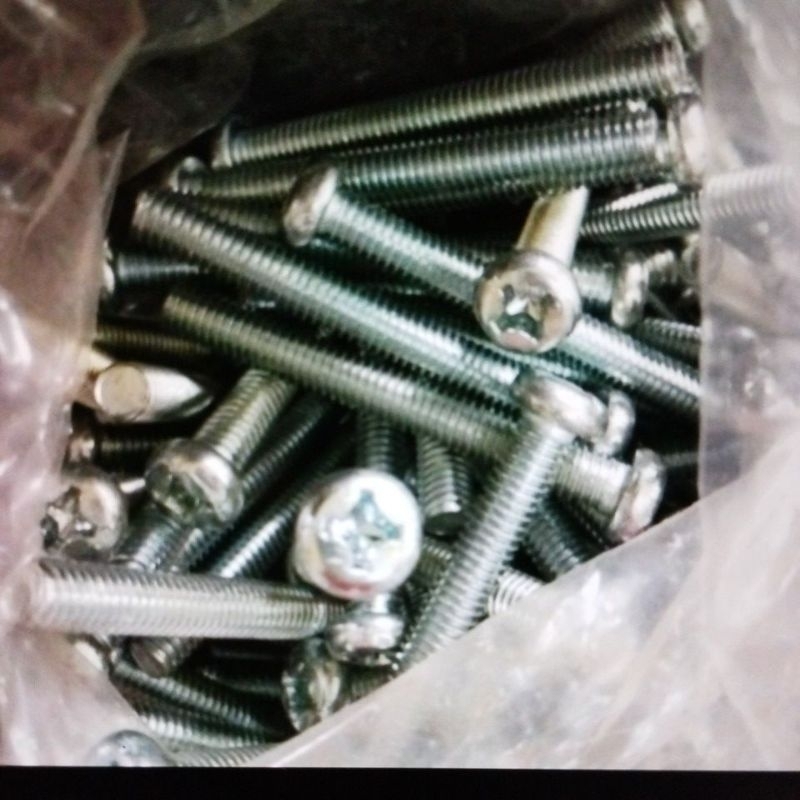 MUR BAUT JP 6X20MM 6X20 MM GALVANIS 100 PCS