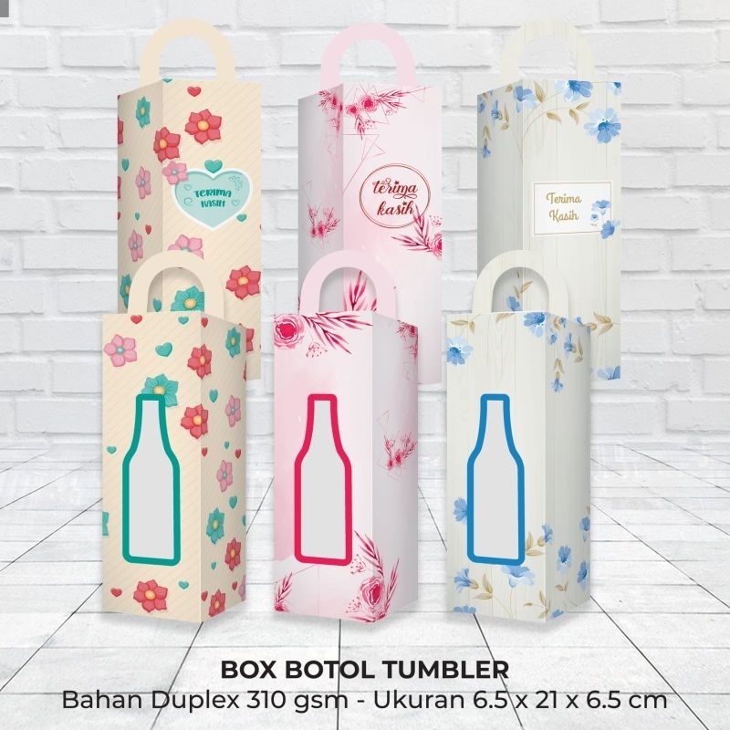 

Box Kemasan Souvenir Botol Tumbler fariasi Warna