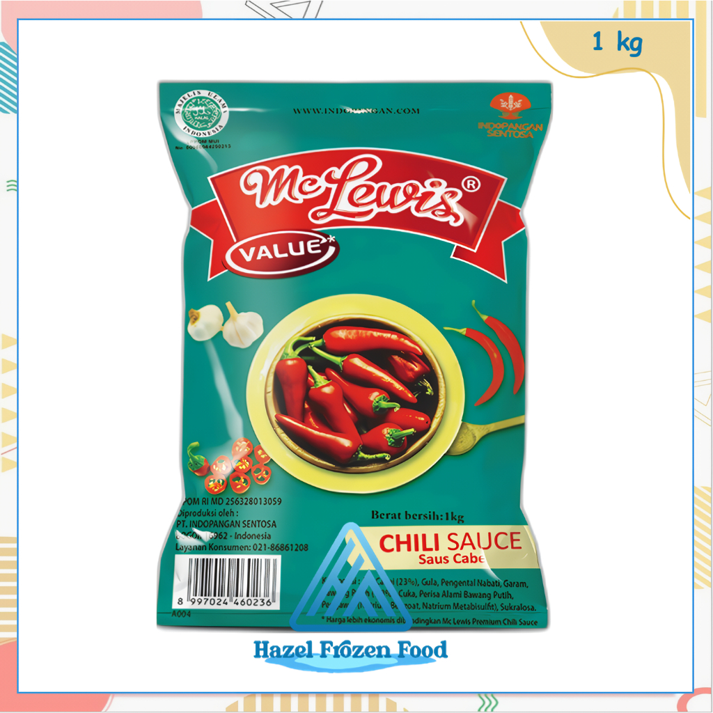 

Mc Lewis Chili Sauce 1kg Frozen Food Karawang