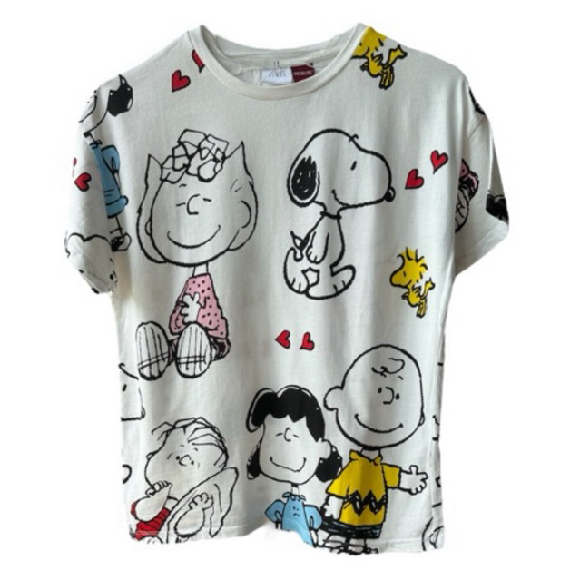 Zara Snoopy Peanuts for Girls | Kaos