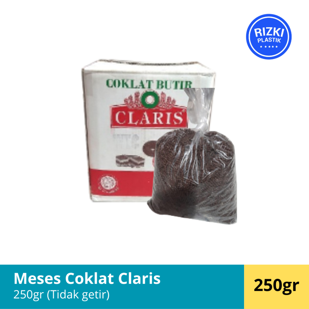 

Meses Cokelat Coklat Claris 250 GR Repack