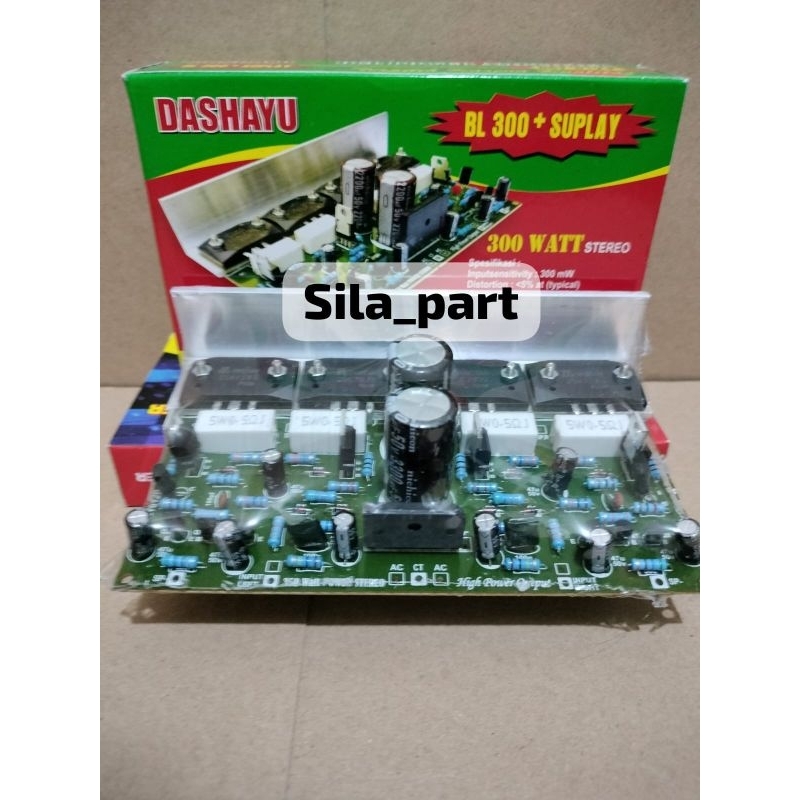 Kit power OCL 300Watt stereo + suplay