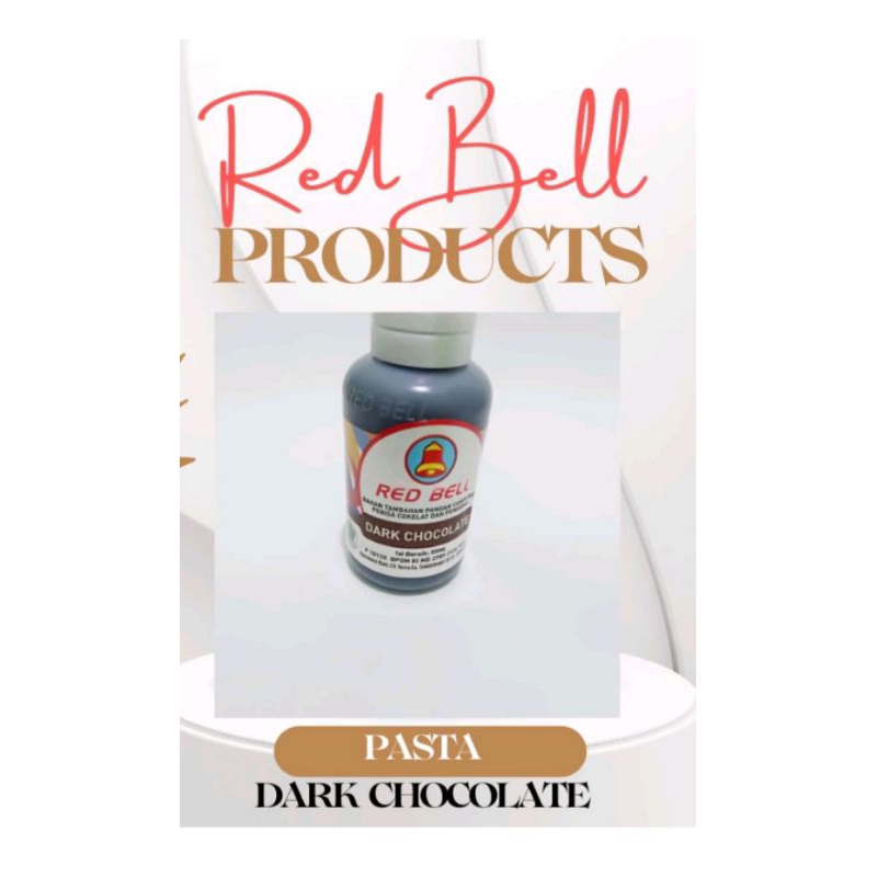 

Red Bell / Redbell pasta makanan - Dark Chocolate 55ml