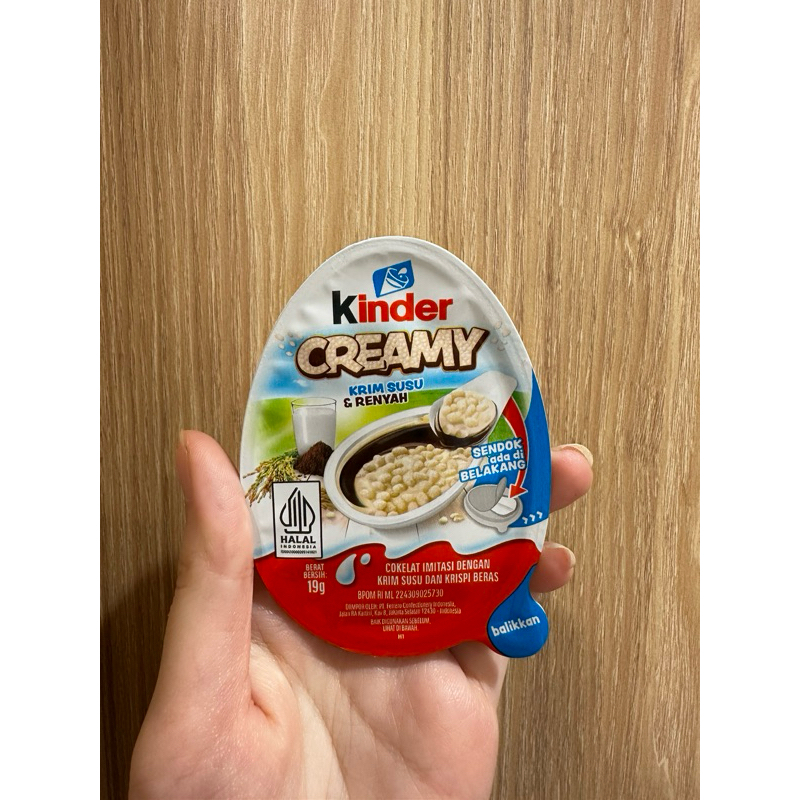 

KINDER CREAMY Milky & Crunch - Ferrero Kinder Bar Chocolate