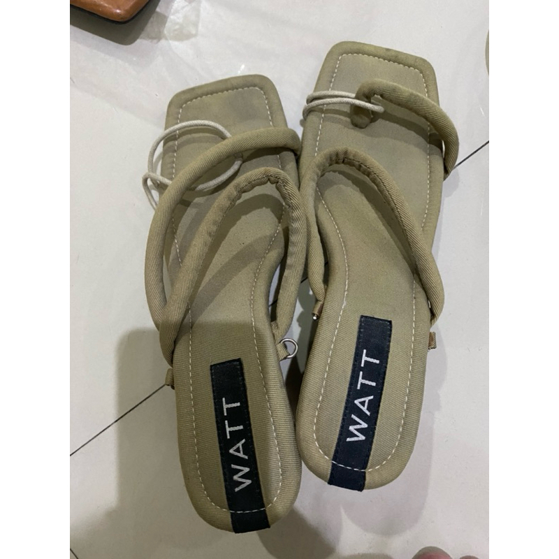 watt heels sandal pump hak size 37