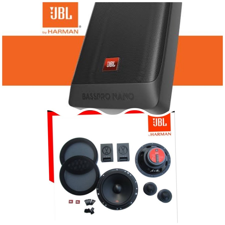 Paket Subwoofer JBL Basspro Nano Speaker Crossover Tweeter JBL