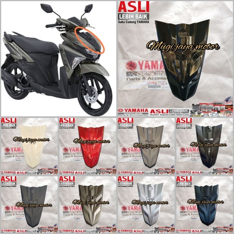 TAMENG DASI DEPAN KECIL MIO SOUL GT 125 BLUE CORE ORIGINAL YAMAHA