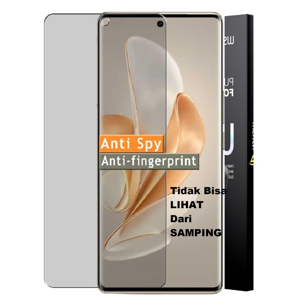 Tempered CRM SPY Melengkung Tidak Bisa Lihat Dari Samping Samsung S23 Ultra S22 S21 S20 FE S25 S24 P