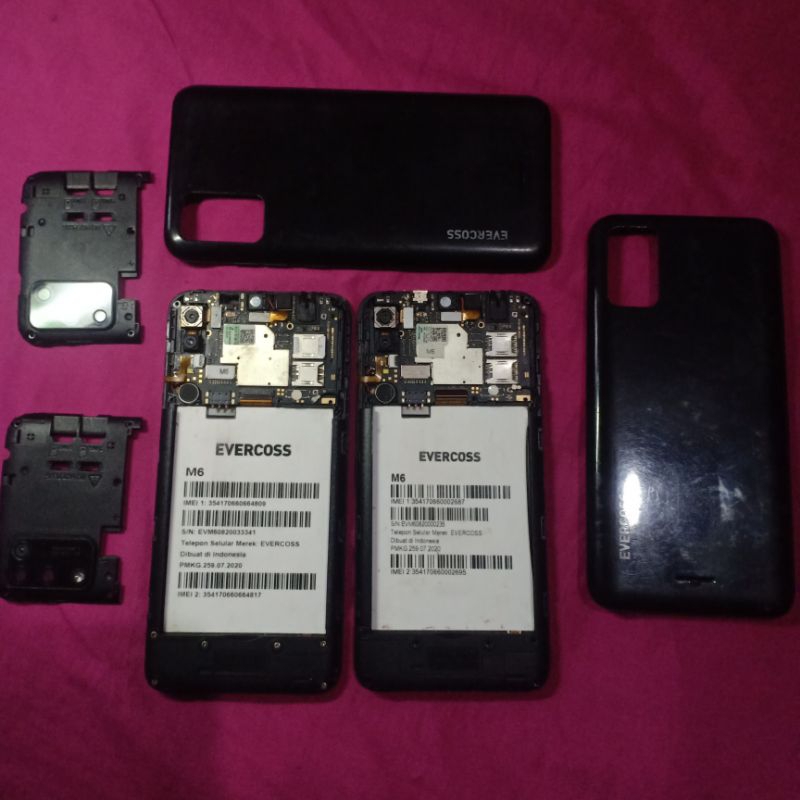 Sparepart Evercoss M6 Mesin Kamera LCD Backdoor