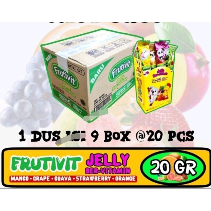 

Frutivit Jelly Stick Ber vitamin Harga Perkarton