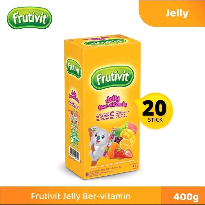 

Frutivit Jelly Stick Bervitamin Harga Perbox