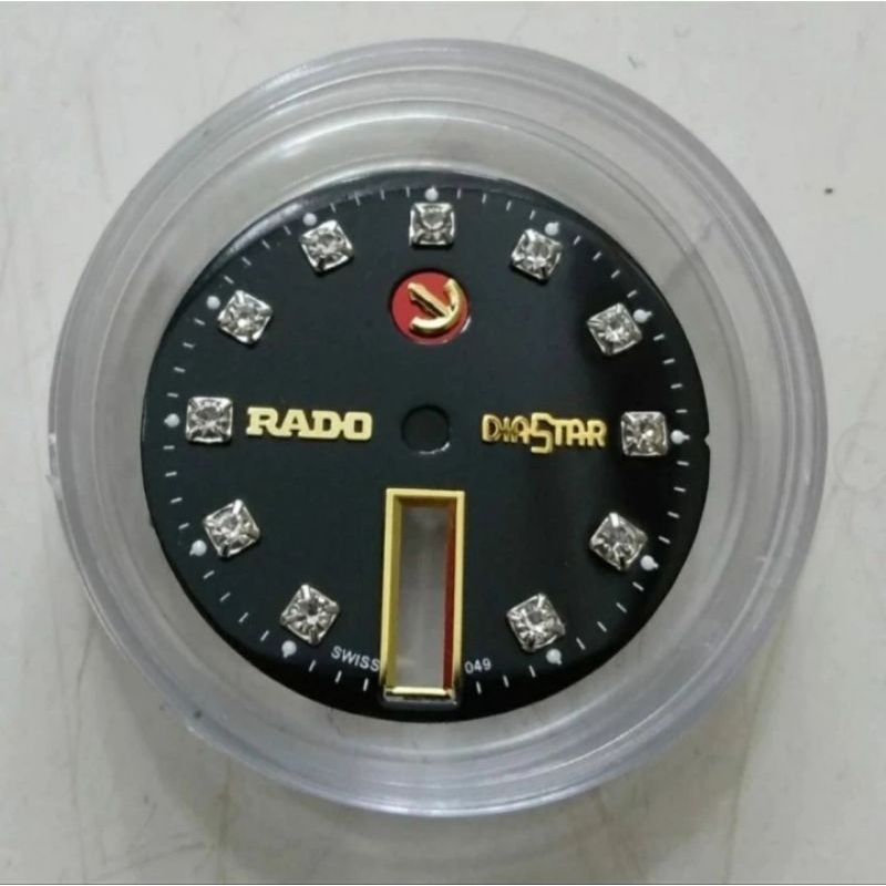 DIAL MESIN JAM TANAGN RADO JUBILE DIASTAR MESIN ETA ORIGINAL