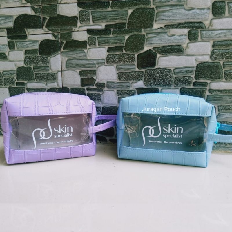 POUCH CUSTOM JENDELA/Pouch Skincare Murah Unik Custom/Tas Skincare Murah Unik