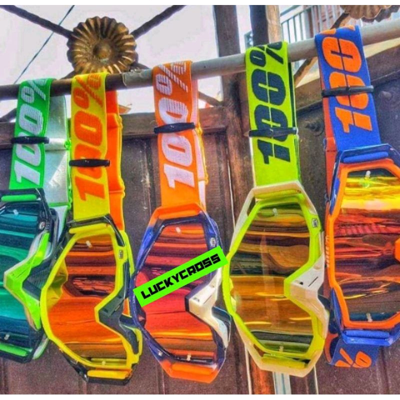 kacamata helm trail cross goggle 100%