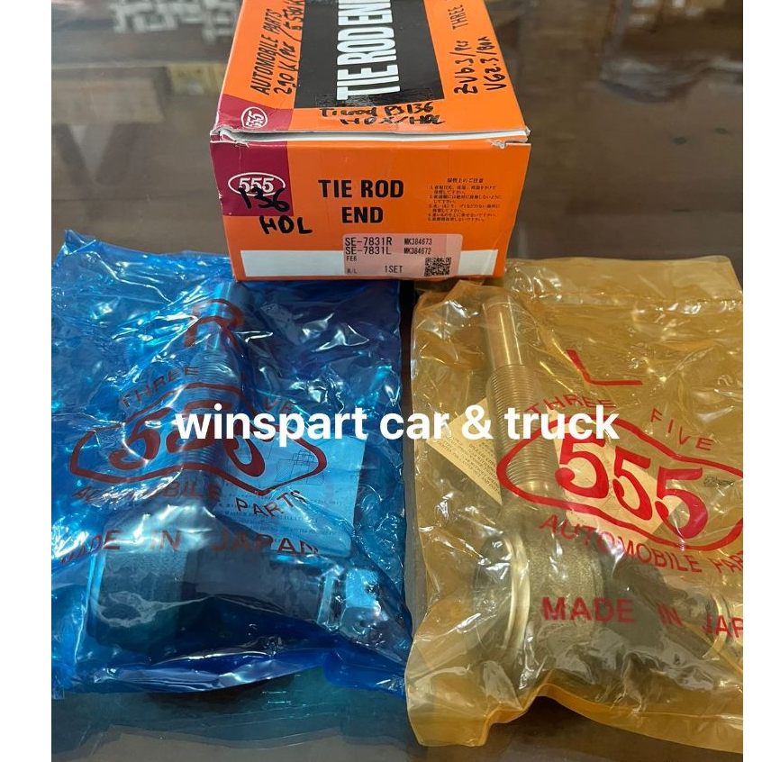 Tie Rod End CANTER PS125HDX/PS136HDX ASLI 555 JEPANG/ Bola - Bola Stir Canter hdx