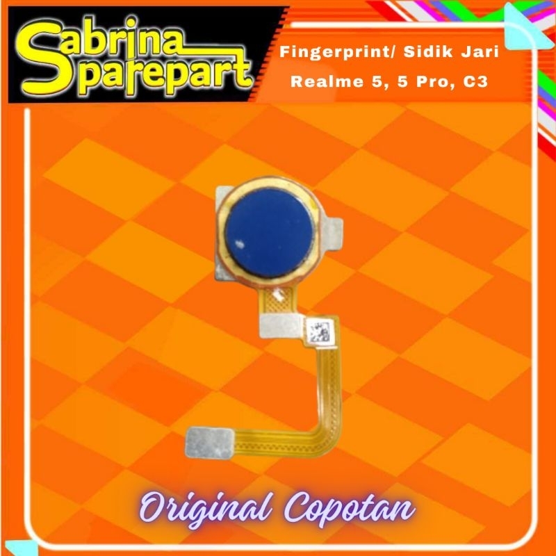 Figerprint/Sidik jari Realme 5 Realme 5 Pro Original copotan