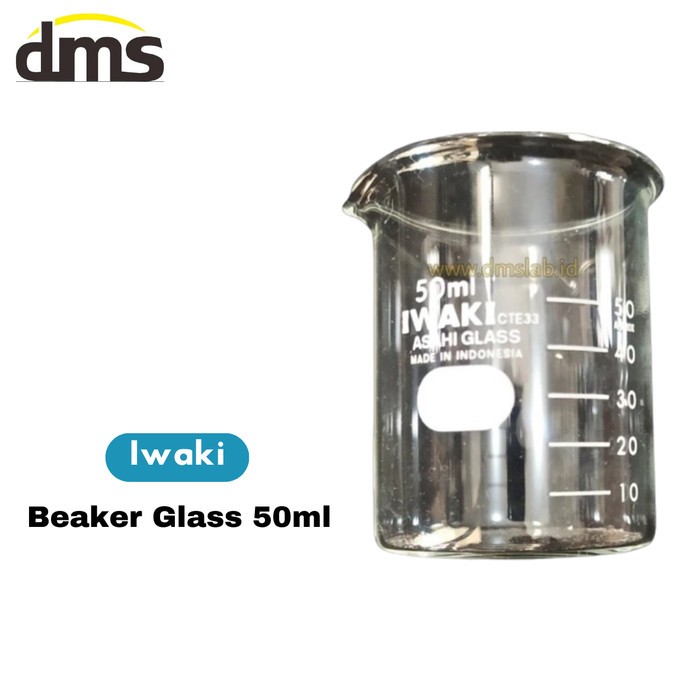 Beaker Glass 50 ml Iwaki