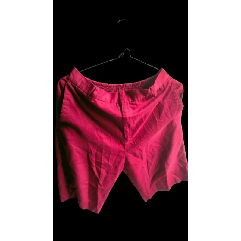 CELANA SEKOLAH MERAH BENLY PRELOVED