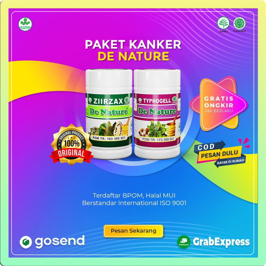 Ziirzax Typhogell Herbal Kanker Ekstrak Sirsak dan Keladi Tikus