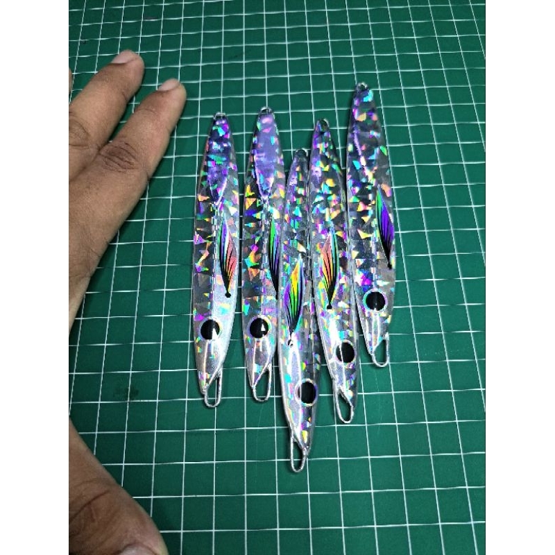 metal jig 60 gram silver series