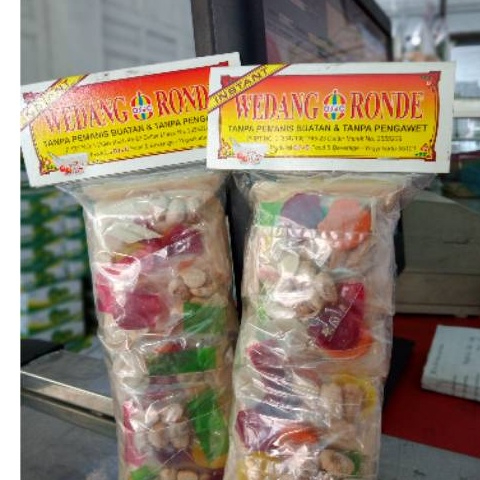 

[ORIGINAL] WEDANG RONDE BUAH MINUMAN TRADISIONAL INSTAN OSC -ISI 5PCS 250 GRAM