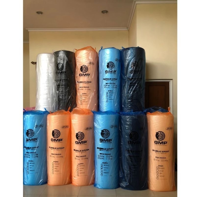 

Bubble Wrap GMP 1 roll 125Cmx50M Tebal Ter Murah Se-kalimantan