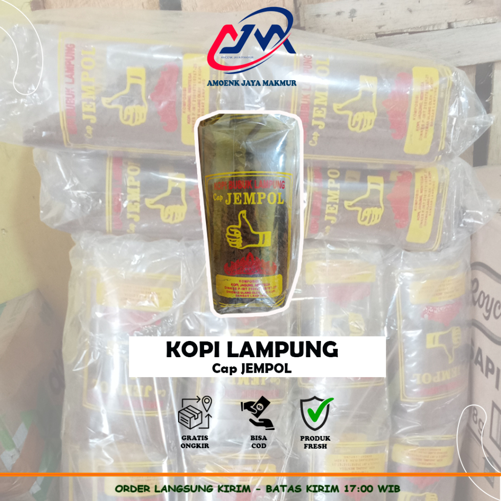 

Kopi Bubuk Cap Jempol Asli Lampung 1 Bal