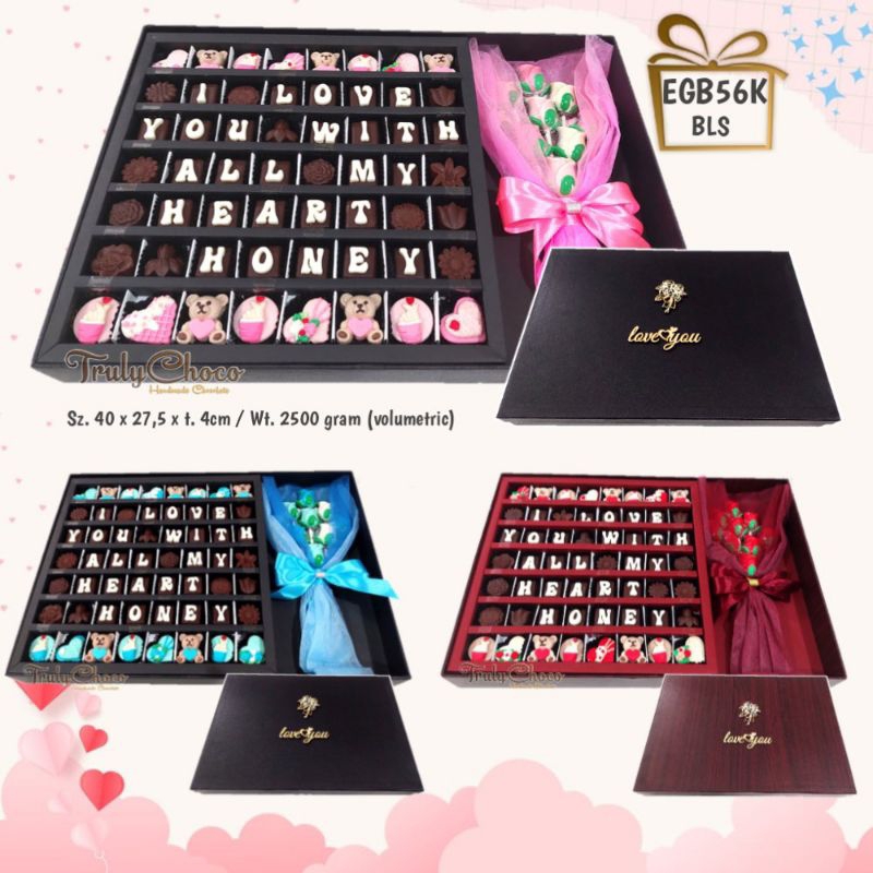 

Kado Hadiah valentine 2025 coklat trulychoco EGB56k BLS