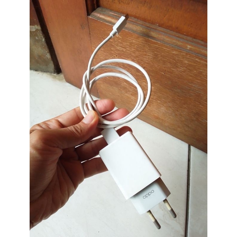 Charger oppo original bekas copotan type micro usb