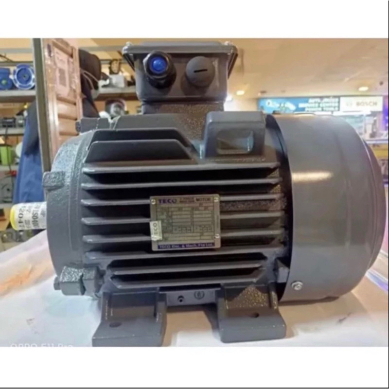 Teco 10 HP 1400 Rpm 3 Phase Dinamo Elektro Motor 10HP