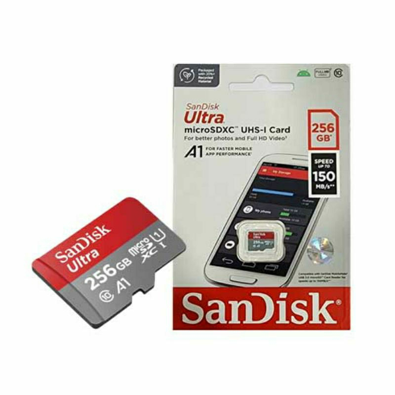 MicroSD 256GB Sandisk C10