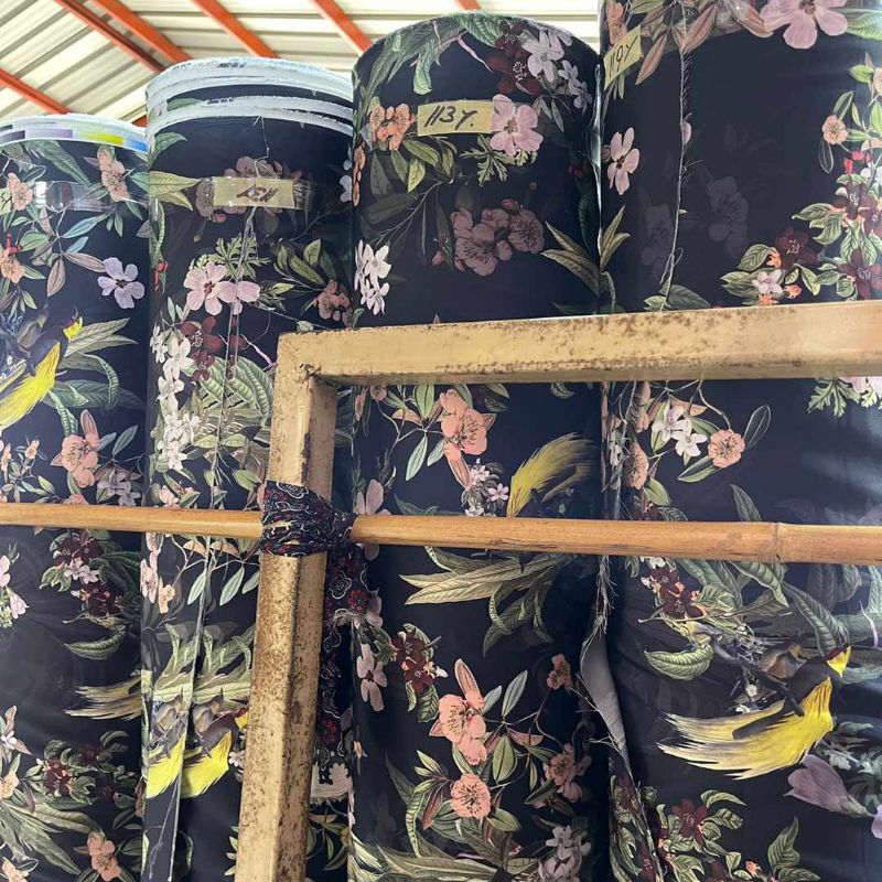 Kain Satin Bridal - Kain Silk - Kain Satin Silk | Harga Per Setengah Meter