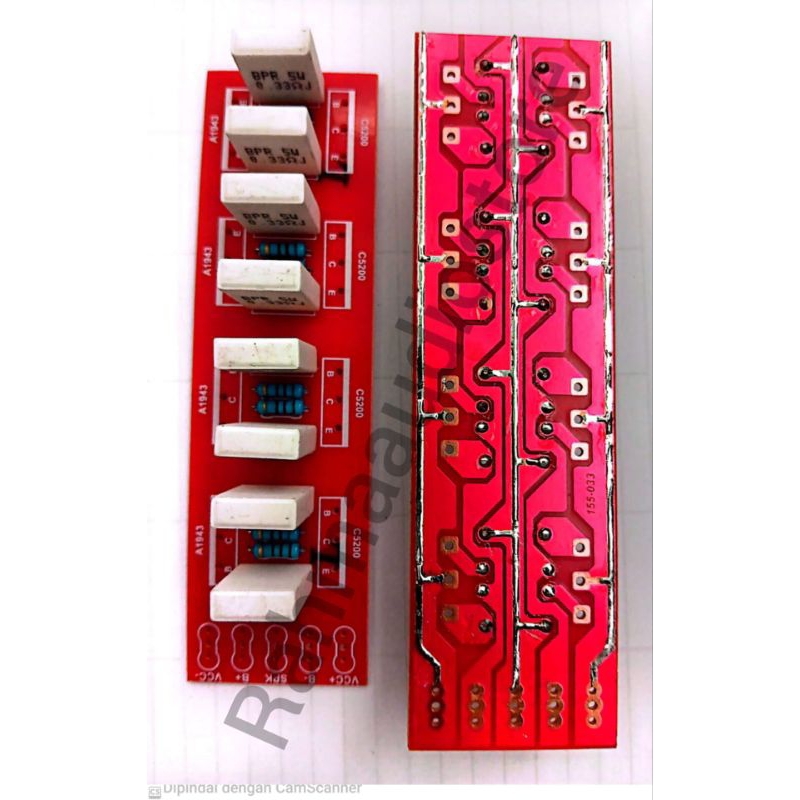 KIT PCB FINAL TOSHIBA 4 SET