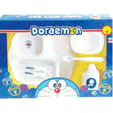 LUSTY BUNNY FEEDING SET HELLO KITTY & DORAEMON
