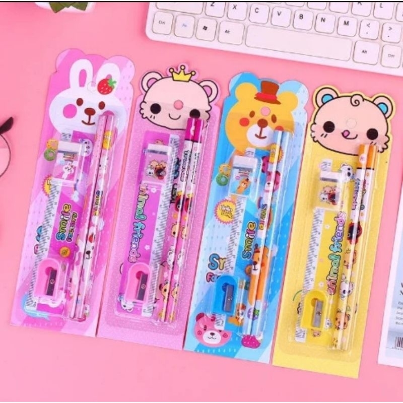 

P.888 Set Stationery Set alat tulis membantu proses belajar anak