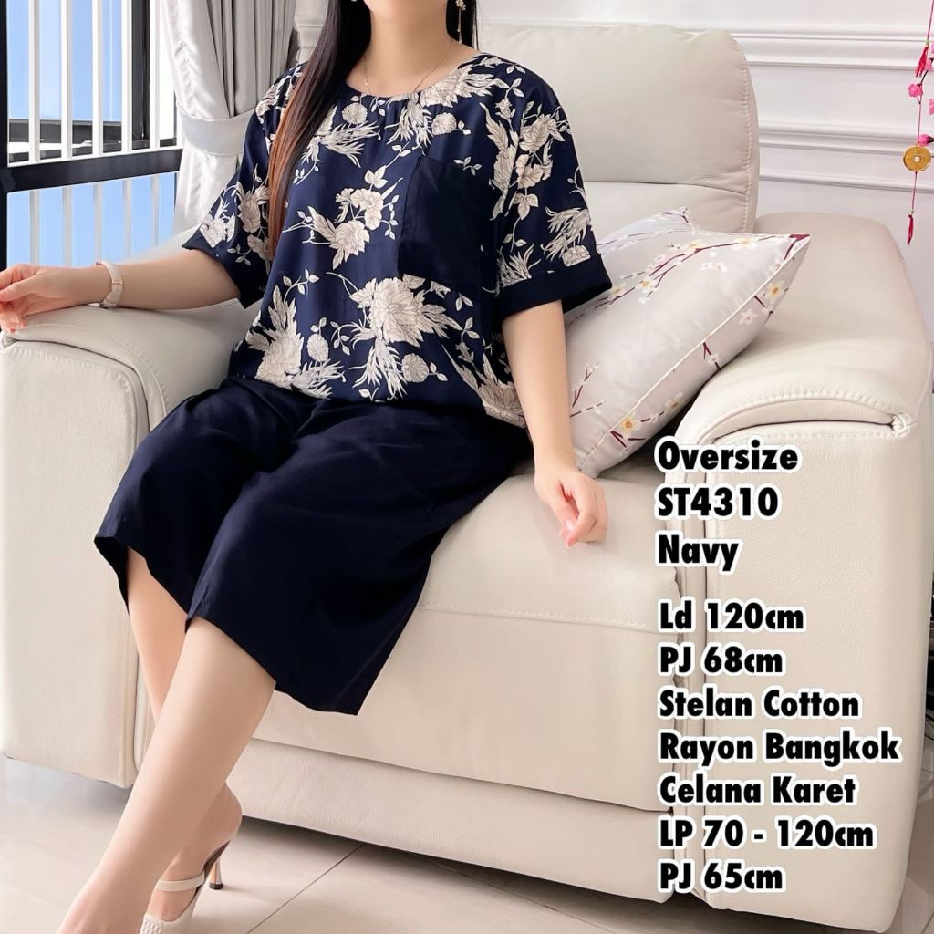 M7843 stelan cantik new premium bahan rayon ST4310