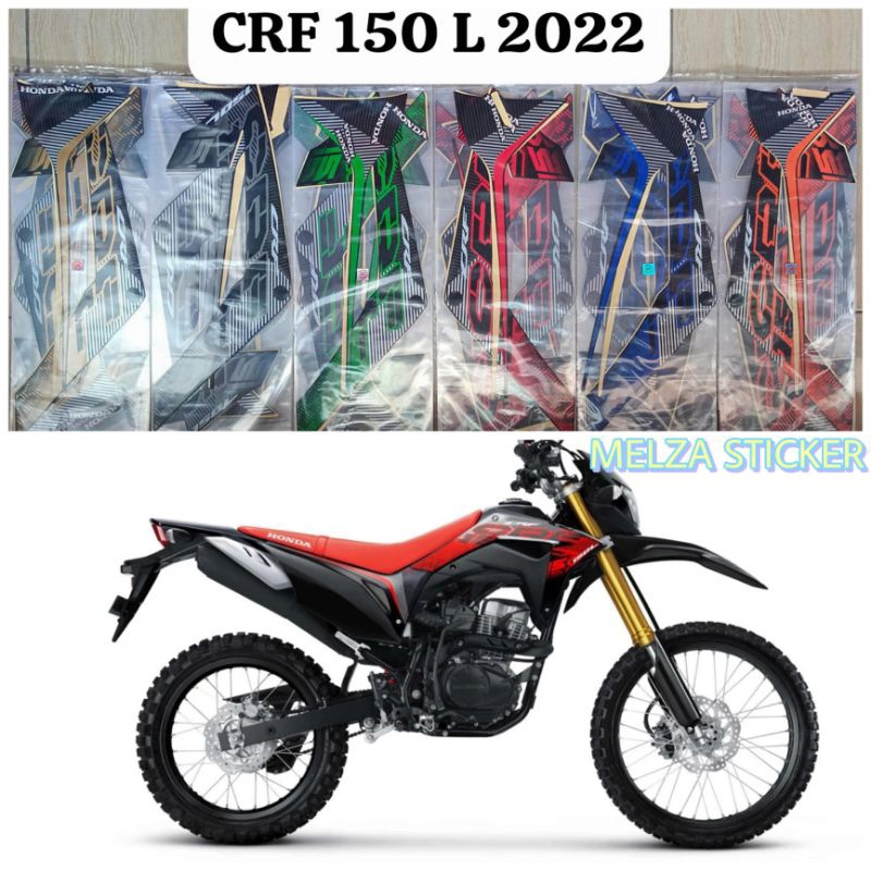 Stiker Striping Motor CRF 150L 2022 Sticker Lis body Standar