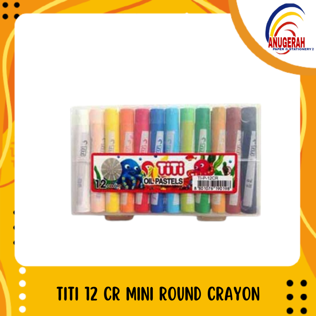 

TITI 12 CR MINI ROUND CRAYON ( PCS)