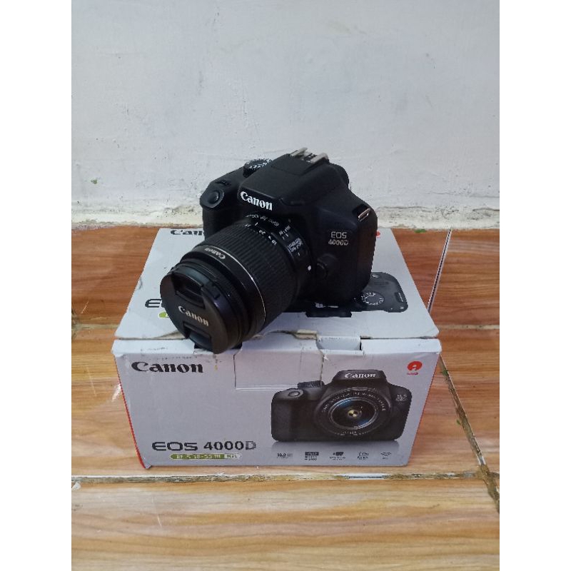 canon eos 4000D mulus seperti baru