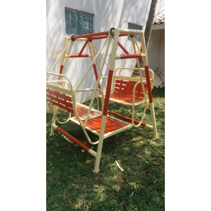 ayunan bangku 1mtr super ayunan besi ayunan taman free ongkir jkt