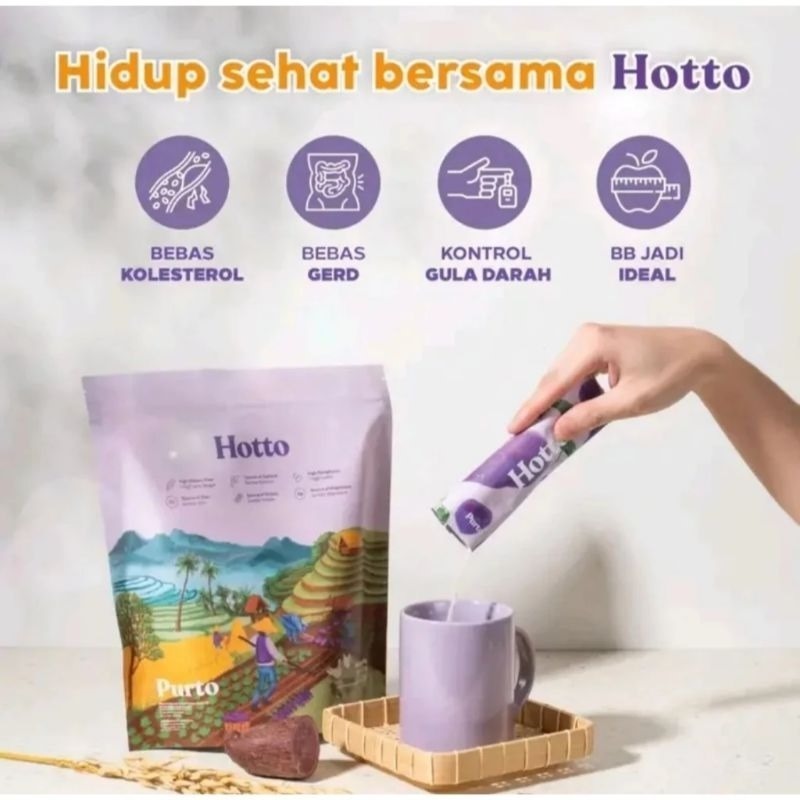 

Bny31 Hotto Purto Ubi Ungu Original - Oat Herbal Ubi ungu