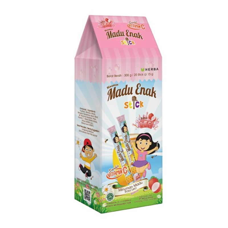 

Madu Enak Stick Rasa Leci Box (20 Stick @ 15gr)