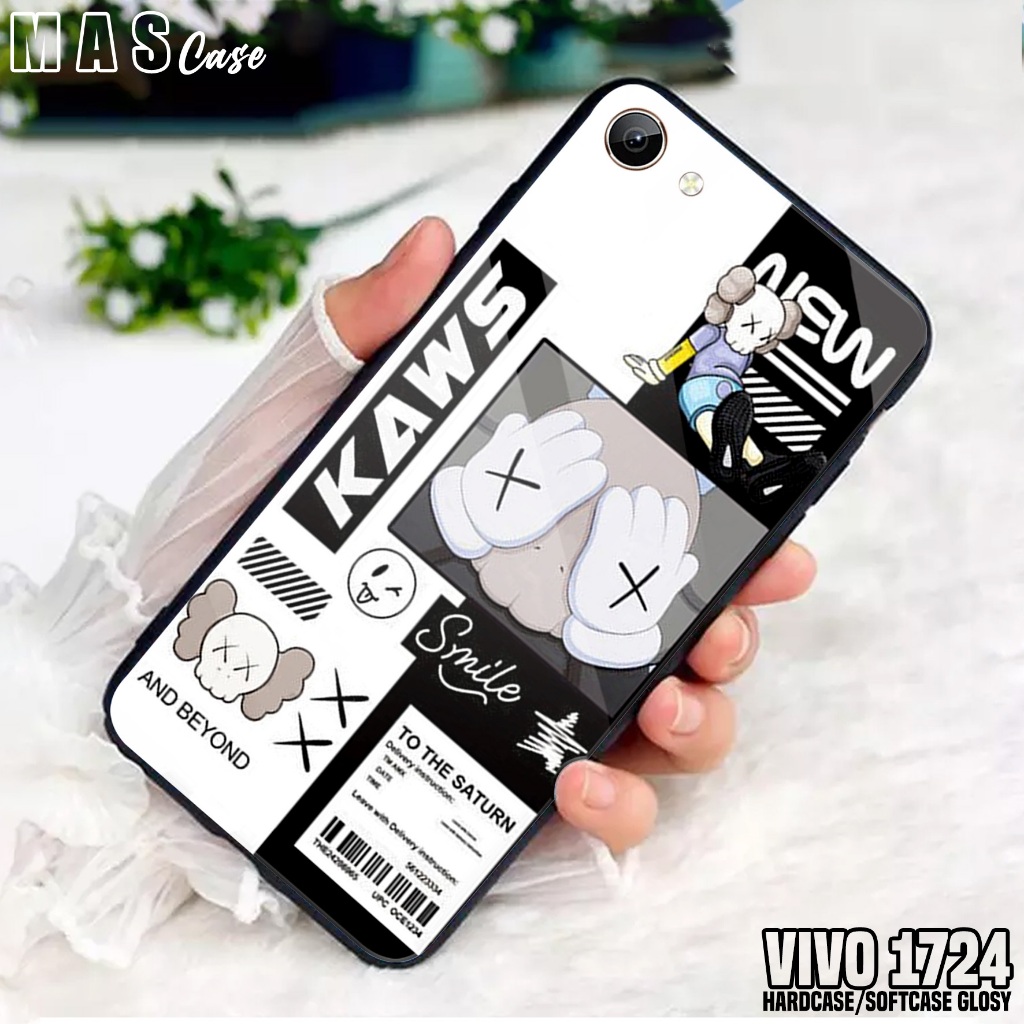 Case VIVO 1724 - Casing Hp VIVO 1724 ( AES ) Silikon Hp VIVO 1724 - Softcase Glass Kaca - Kondom Hp 