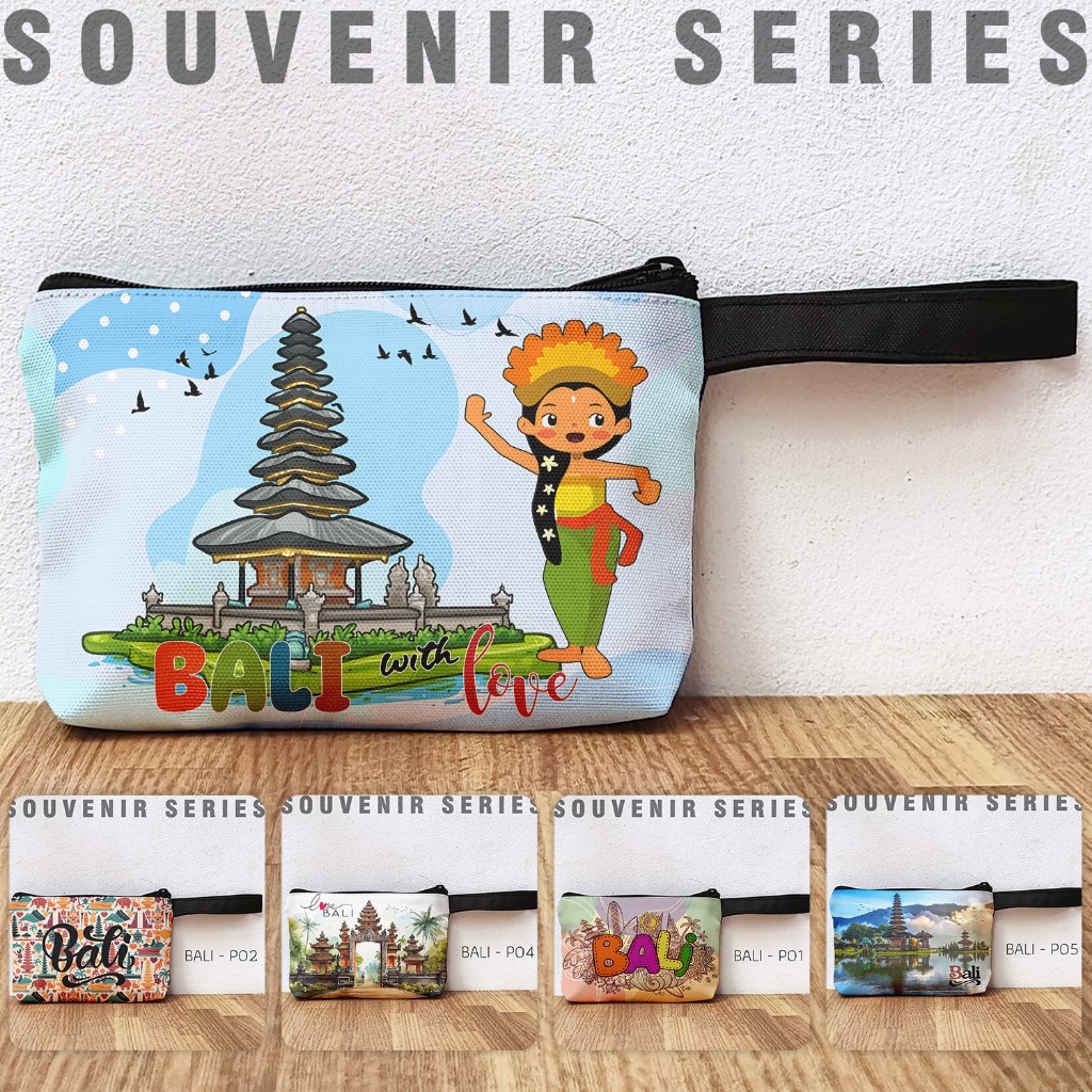 Pouch Souvenir Bali Dompet Oleh Oleh Bali