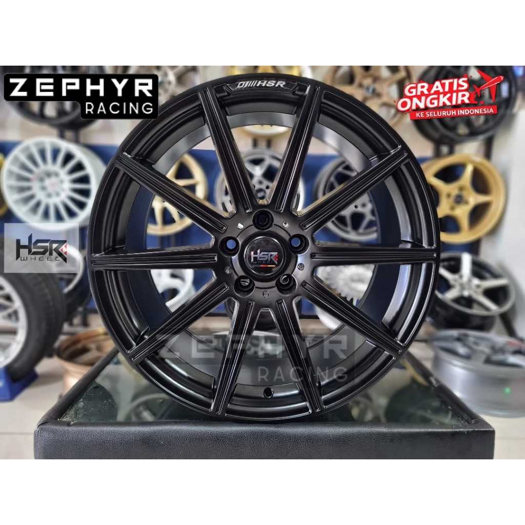 Velg hsr untuk innova,terios,rush,civic dll ring 17 h5x114  velg racing ring 17