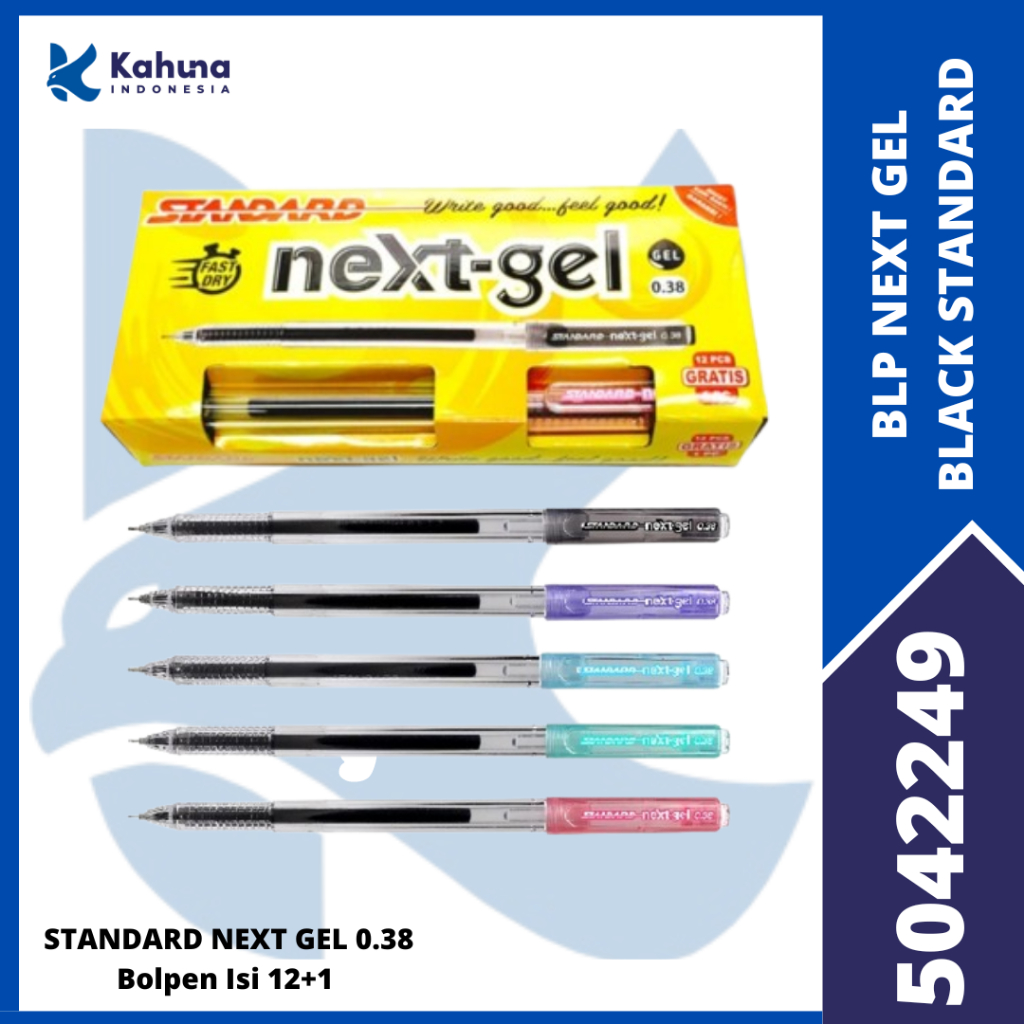 

Ballpoint / Bolpen / Pulpen STANDARD NEXTGEL 0.38 Bolpen Murah Isi 12+1