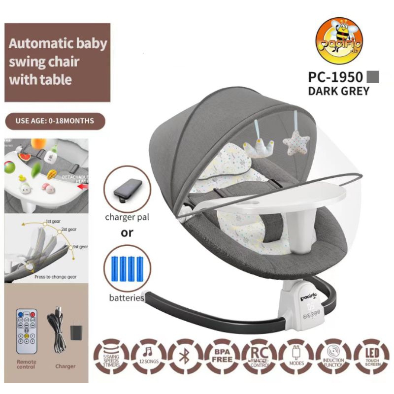 Swing Bed PACIFIC PC 1950 Baby Bouncher Ayunan Bayi